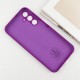 Чохол Silicone Cover Lakshmi Full Camera (AA) для Samsung Galaxy A15 4G/5G / M15 5G Фіолетовий / Purple