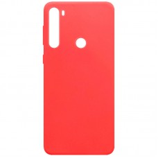 Силіконовий чохол Candy для Xiaomi Redmi Note 8 / Note 8 2021 Червоний