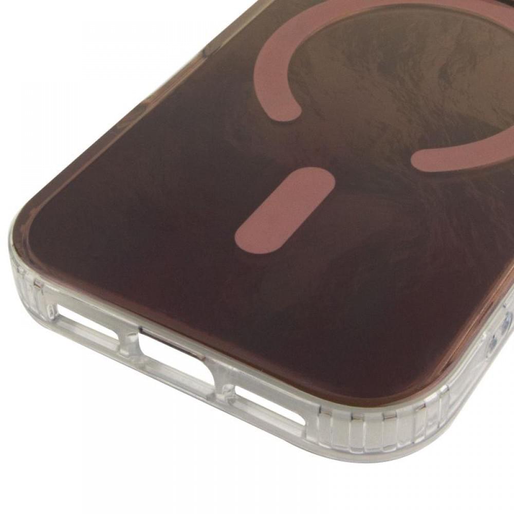 Чохол TPU Shiny Mountain (MagFit) для Apple iPhone 17 Pro Max (6.9") Chocolate