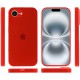 Чохол Silicone Case Full Camera Protective (AA) для Apple iPhone 16e (6.1") Червоний / Red