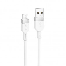 Дата кабель Hoco X109 Energy silicone USB to MicroUSB (1m) White