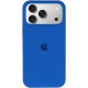 Чохол Silicone Case Full Protective (AA) для Apple iPhone 17 Pro (6.3") Синій / Capri Blue