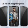 Захисне 2.5D скло Blueo Full Cover Anti-Peep для Apple iPhone 13 Pro Max / 14 Plus (6.7") Чорний