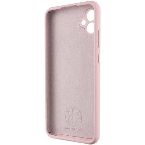 Чохол Silicone Cover Lakshmi Full Camera (AAA) для Samsung Galaxy A07 Рожевий / Pink Sand