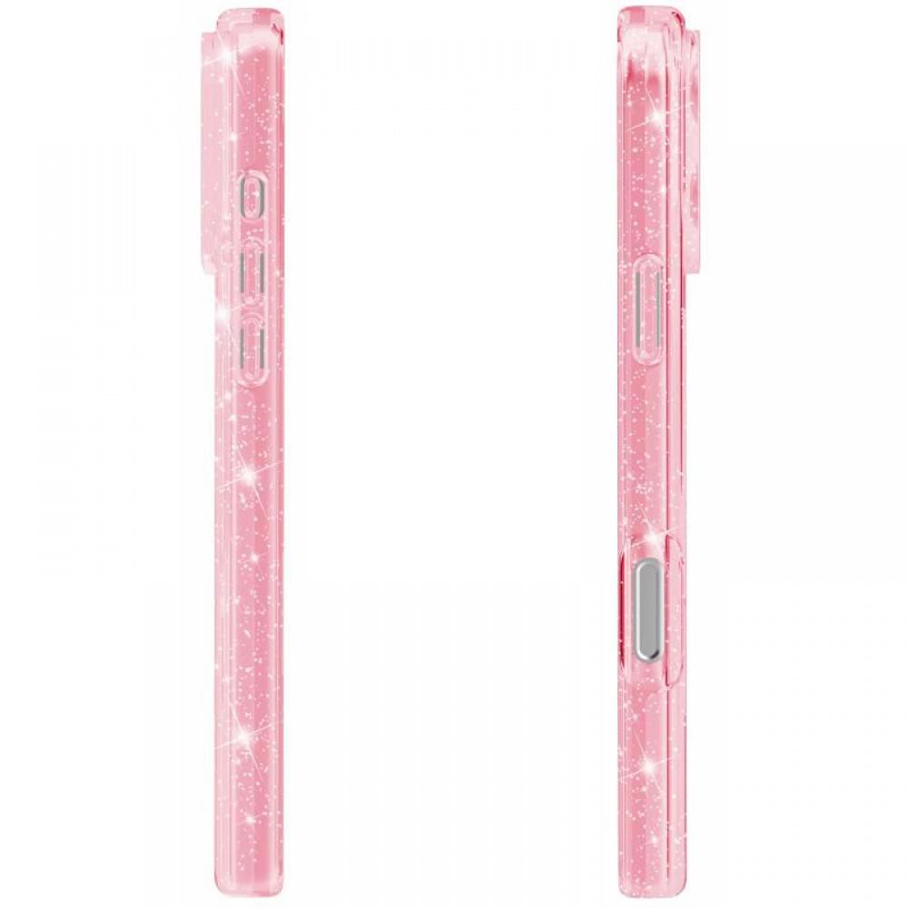 Чохол TPU Eclipse Sparkle (MagFit) для Apple iPhone 17 Pro Max (6.9") Pink
