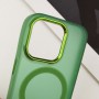 Чохол TPU+PC Lily with MagSafe для Apple iPhone 12 Pro / 12 (6.1") Army Green