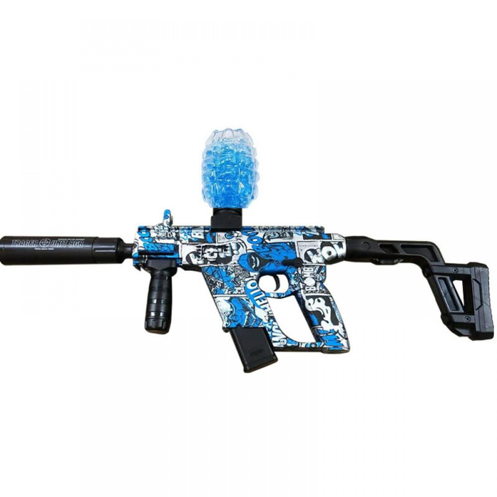 Автомат на гідрогелевих кульках (орбізах) Gel Energy Graffiti Blue Автомат на гідрогелевих кульках (орбізах) Gel Energy Graffiti Blue