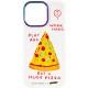 TPU+PC чохол Funny pictures with MagSafe для Apple iPhone 13 Pro (6.1") Pizza