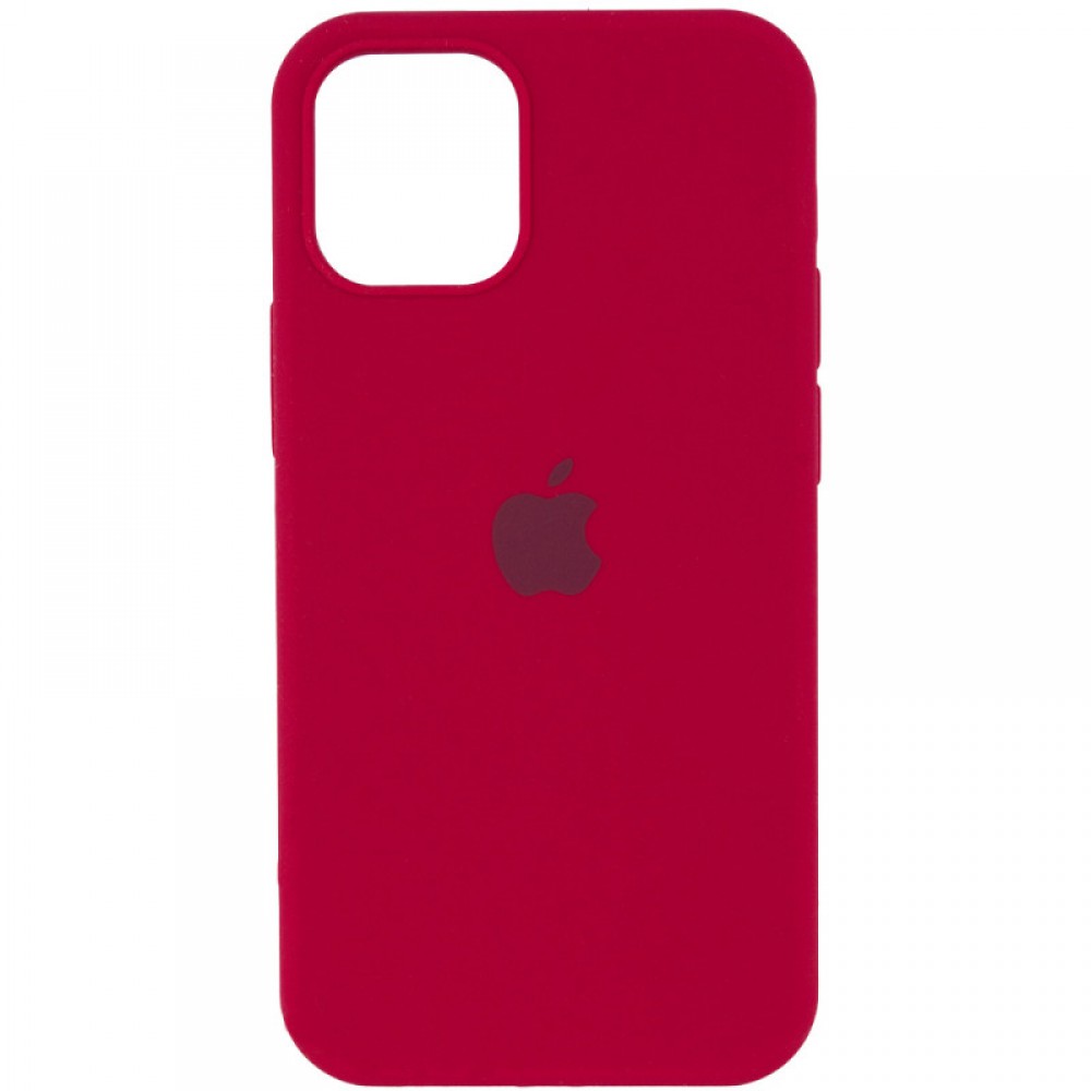 Чохол Silicone Case Full Protective (AA) для Apple iPhone 13 mini (5.4") Червоний / Rose Red Чохол Silicone Case Full Protective (AA) для Apple iPhone 13 mini (5.4") Червоний / Rose Red