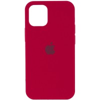 Чохол Silicone Case Full Protective (AA) для Apple iPhone 13 mini (5.4") Червоний / Rose Red