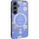 TPU+PC чохол Secret Garden with MagFit для Samsung Galaxy S24 Lilac