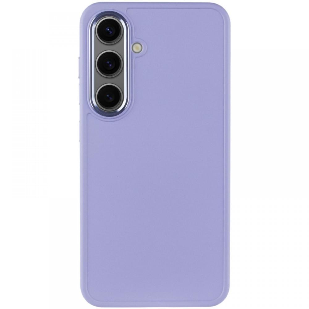 TPU чохол Bonbon Metal Style для Samsung Galaxy S24 / S25 Бузковий / Dasheen