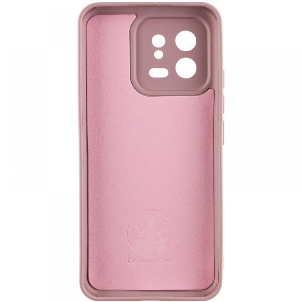 Чохол TPU GETMAN Liquid Silk Full Camera для Xiaomi 13 Рожевий / Pink Sand
