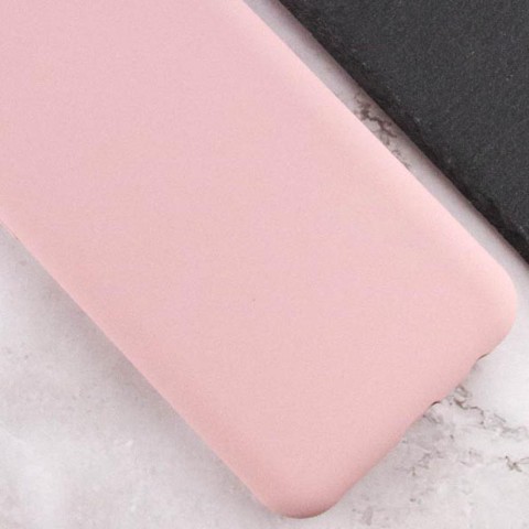 Чохол TPU GETMAN Liquid Silk Full Camera для Samsung Galaxy A06 Рожевий / Pink Sand