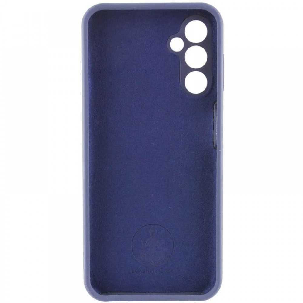 Чохол Silicone Cover Lakshmi Full Camera (AA) with logo для Samsung Galaxy A16 4G/5G Синій / Midnight blue