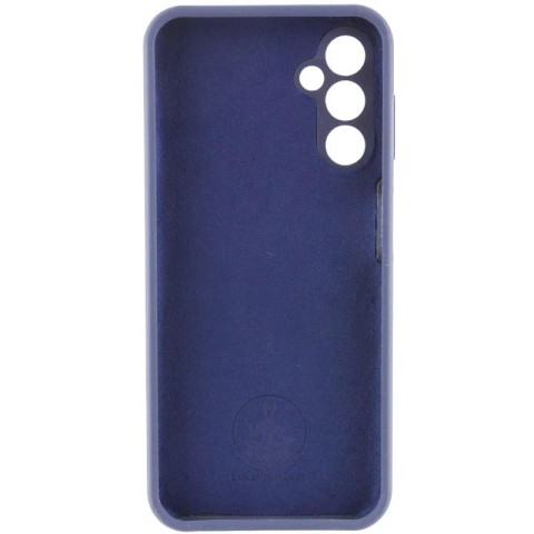 Чохол Silicone Cover Lakshmi Full Camera (AA) with logo для Samsung Galaxy A16 4G/5G Синій / Midnight blue