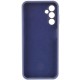 Чохол Silicone Cover Lakshmi Full Camera (AA) with logo для Samsung Galaxy A16 4G/5G Синій / Midnight blue