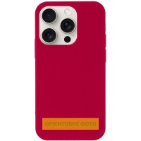 Чохол Silicone Case Full Protective (AA) NO LOGO для Apple iPhone 17 Pro Max (6.9") Червоний / Rose Red