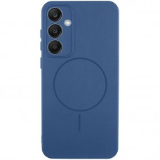 Чохол Silicone Cover Lakshmi Full Camera (AA) with MagFit для Samsung Galaxy S24 FE Синій / Navy blue