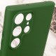 Чохол Silicone Cover Lakshmi Full Camera (AA) with MagFit для Samsung Galaxy S25 Ultra Зелений / Dark green