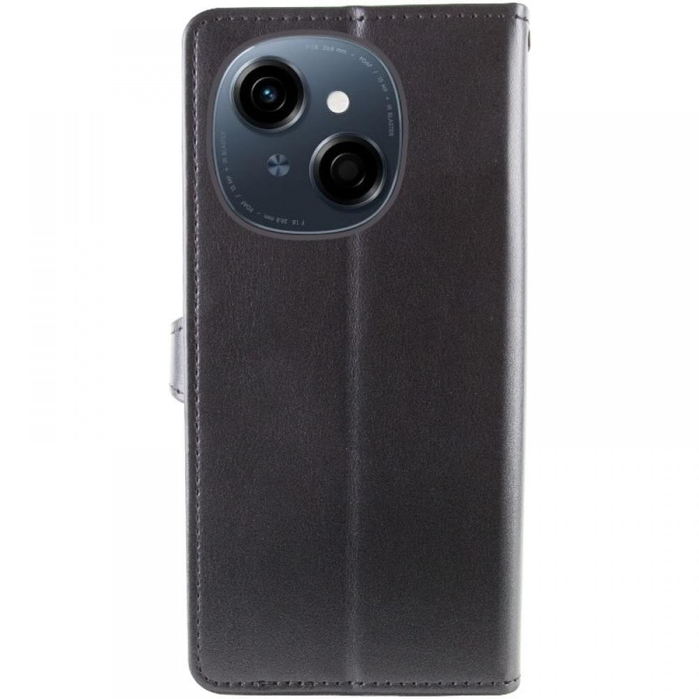 Шкіряний чохол-книжка GETMAN Gallant (PU) для TECNO Spark Go 1 (KL4) Чорний