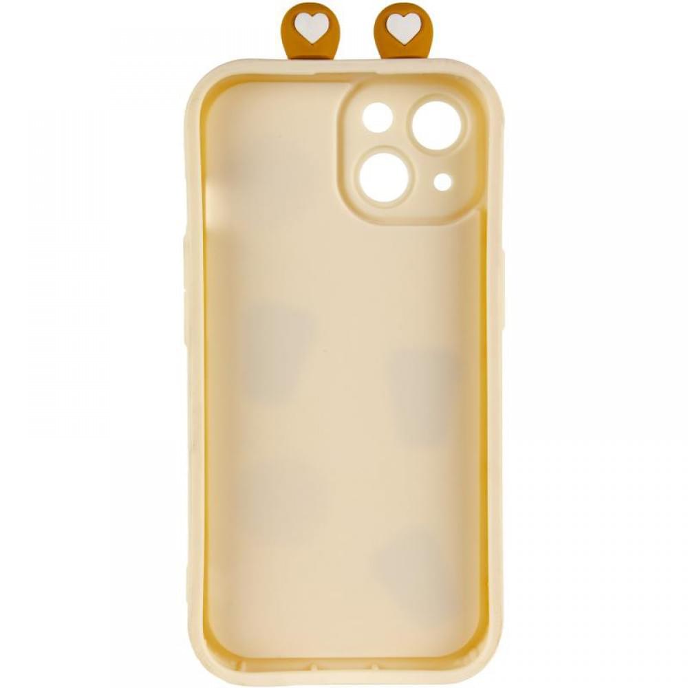 Чехол TPU Toys Case with Ears для Apple iPhone 14 (6.1")
