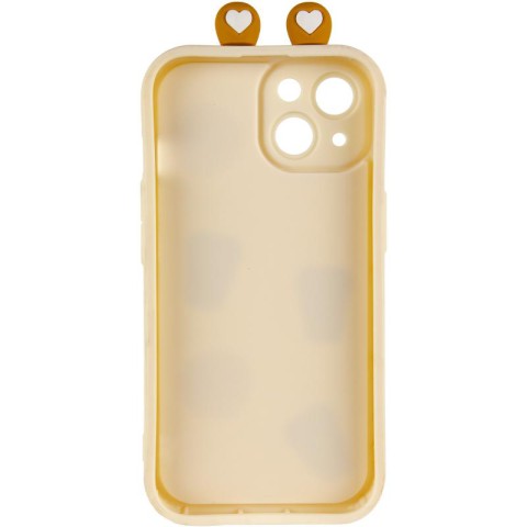 Чохол TPU Toys Case with Ears для Apple iPhone 14 (6.1") Sand