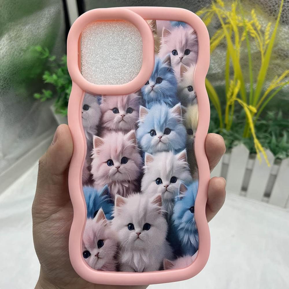Чохол TPU Cloudy Pictures для Apple iPhone 14 Pro (6.1") Kittens