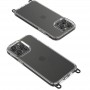 Чохол TPU Transparent with Straps для Apple iPhone 15 Pro Max (6.7") Fog