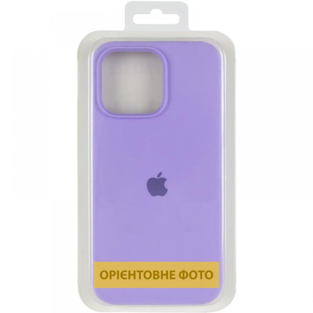 Чохол Silicone Case (AA) Logo with MagSafe для Apple iPhone 17 Air (6.5") Бузковий / Dasheen