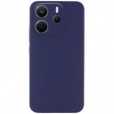 Чохол Silicone Cover Lakshmi Full Camera (AA) для Xiaomi Redmi Note 14 4G (Int. version) Синій / Midnight blue