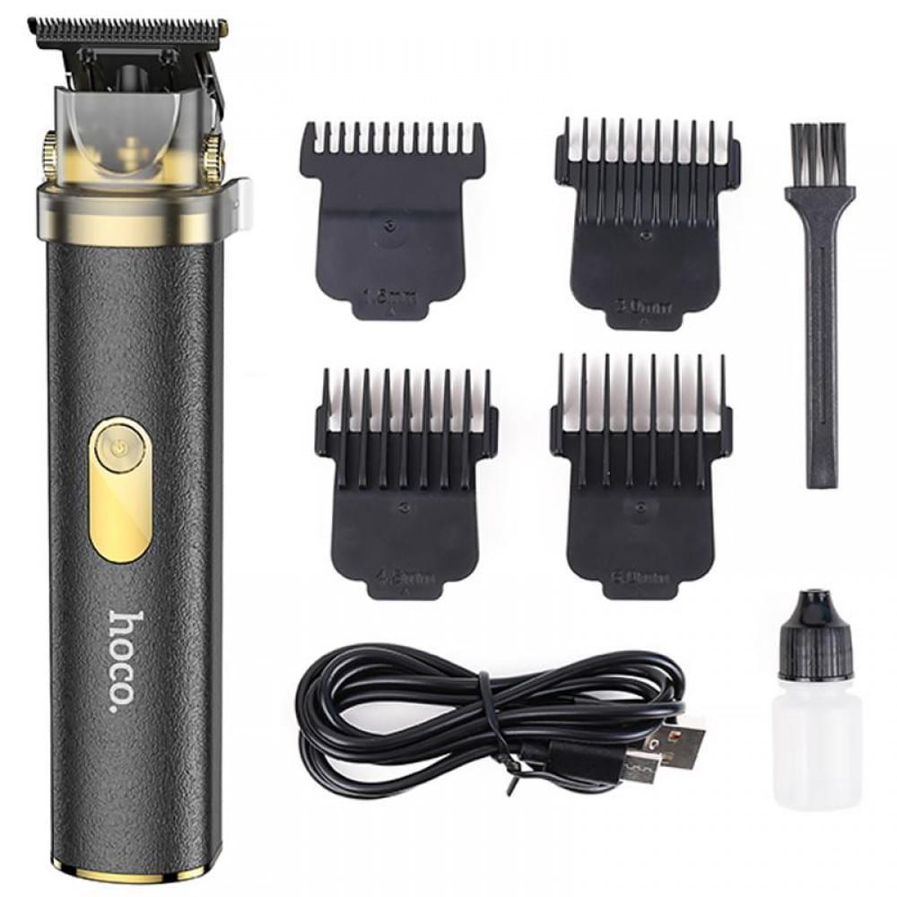 Портативна електробритва Hoco HP22 Retro engraving Black