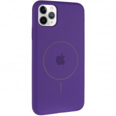 Чехол Silicone Case Full Protective (AA) with MagSafe для Apple iPhone 11 Pro Max (6.5")