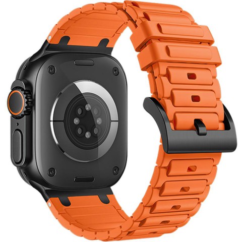 Ремінець Hoco WA35 Emir series thickened silicone strap для Apple watch 38/40/41mm Orange