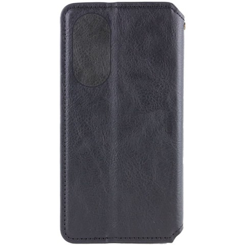 Шкіряний чохол-книжка GETMAN Cubic (PU) для Oppo A38 / A18 Чорний