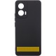 Чохол Silicone Cover Lakshmi Full Camera (AAA) для Motorola Moto G35 Чорний / Black