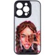TPU+PC чохол Prisma Ladies для Apple iPhone 14 Pro Max (6.7") Chocolate