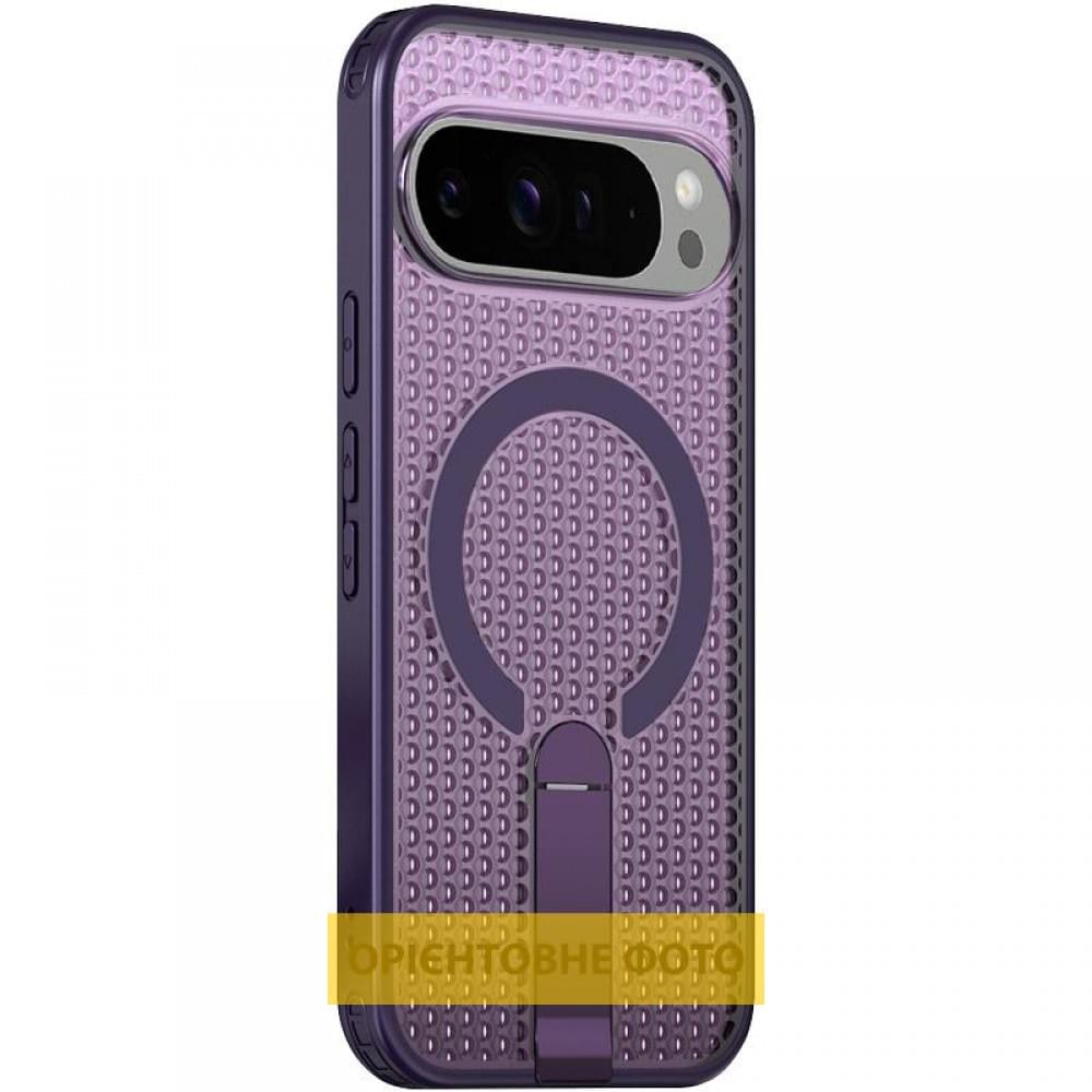 Чохол TPU Breeze with MagSafe stand для Google Pixel 9 Pro XL / 10 Pro XL Purple