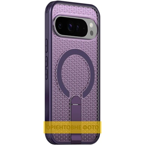 Чохол TPU Breeze with MagSafe stand для Google Pixel 9 Pro XL / 10 Pro XL Purple