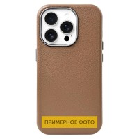 Шкіряний чохол Leather Case Metal Buttons для Samsung Galaxy S24 Ultra Brown