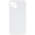 Чохол Silicone Case Full Camera Protective (AA) NO LOGO для Apple iPhone 14 (6.1") Білий / White