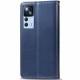 Шкіряний чохол книжка GETMAN Gallant (PU) для Xiaomi 12T / 12T Pro Синій