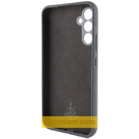 Чохол Silicone Cover Lakshmi Full Camera (AAA) для Samsung Galaxy S25 Edge Чорний / Black