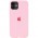 Чохол Silicone Case Full Protective (AA) для Apple iPhone 11 (6.1") Рожевий / Light pink