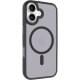 TPU+PC чохол Metal Buttons with MagSafe для Apple iPhone 17 (6.3") Чорний / Black