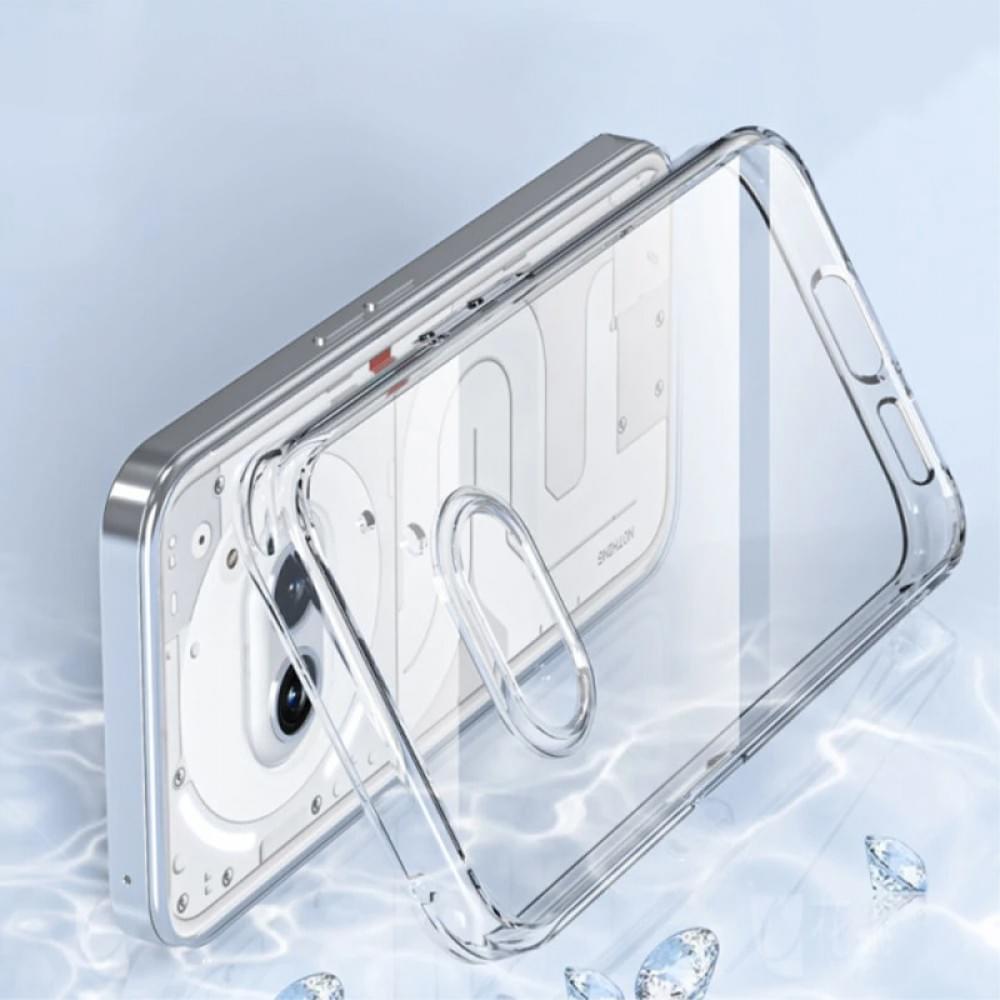 TPU чехол Epic Transparent 1,5mm Full Camera для Nothing Phone (2a)