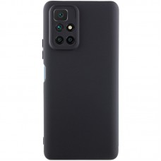 Чохол Silicone Cover Lakshmi Full Camera (AA) для Xiaomi Redmi 10 Чорний / Black