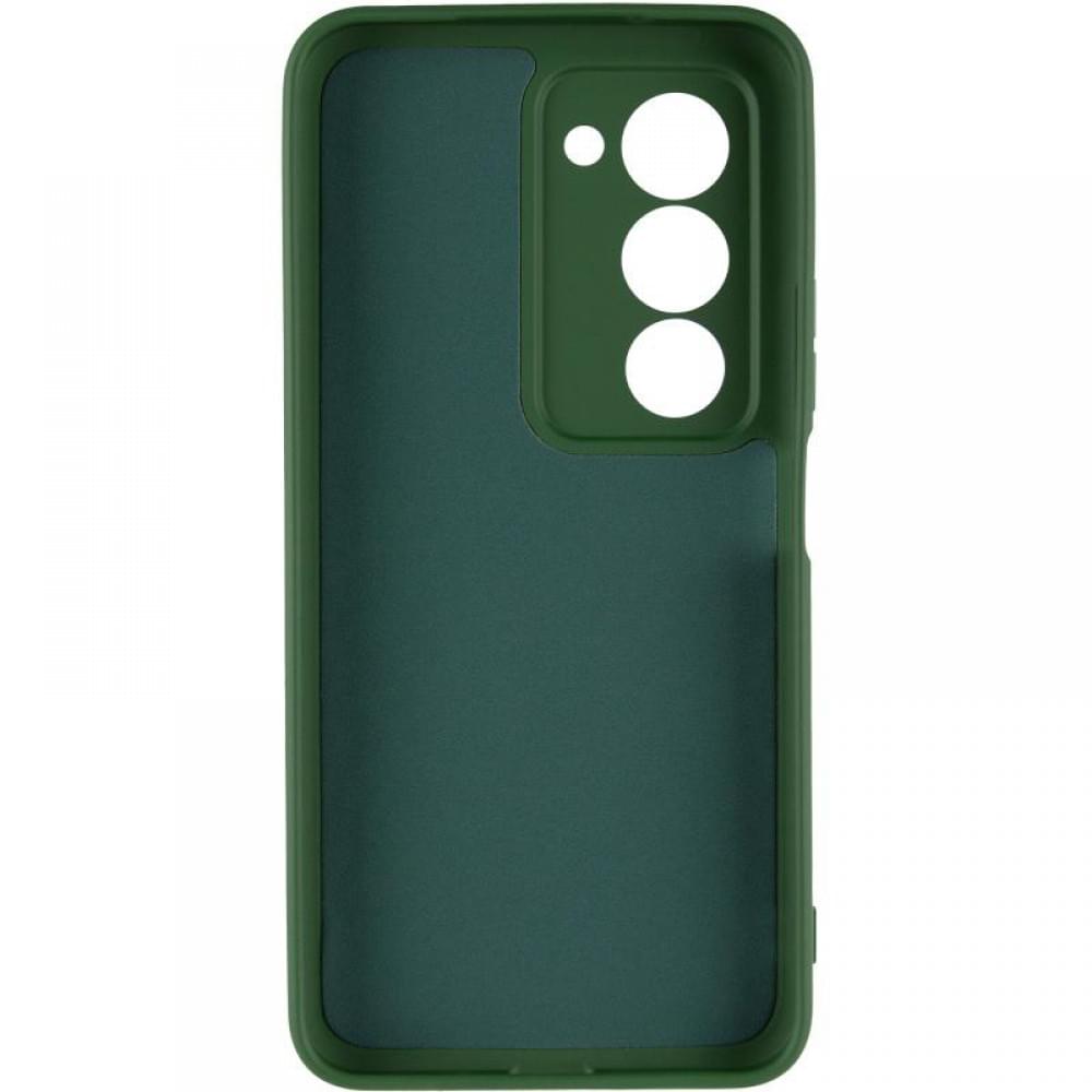 Чохол TPU GETMAN Liquid Silk Full Camera для Xiaomi Redmi 15 (EU) Зелений / Dark green