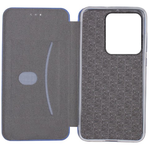 Шкіряний чохол-книжка Classy для Motorola Moto G75 5G Синій