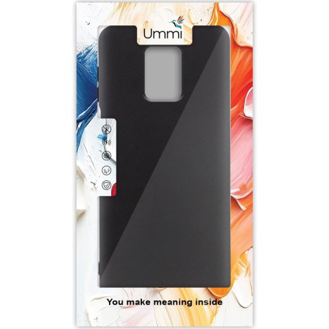 Чохол Silicone Cover Ummi Lakshmi (AA) для Xiaomi Redmi Note 9s / Note 9 Pro / Note 9 Pro Max Чорний / Black